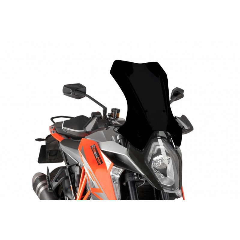 PUIG CUPOLINO TOURING PER KTM 1290 SUPERDUKE GT 16-18 NERO