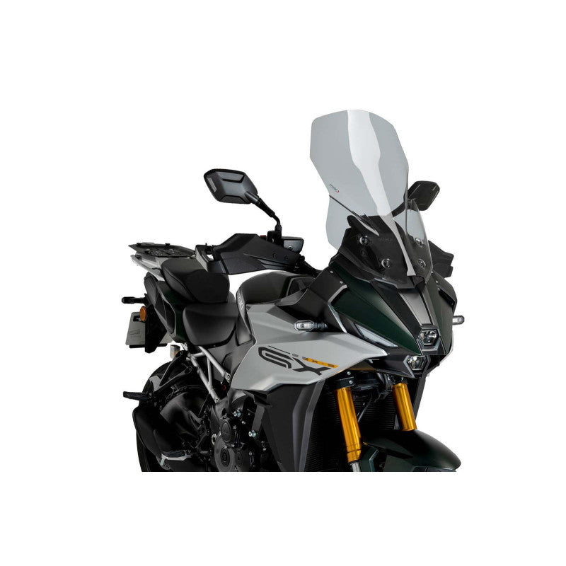 PUIG CUPOLINO TOURING PER SUZUKI GSX-S1000 GX SPORT 24-25 FUME CHIARO