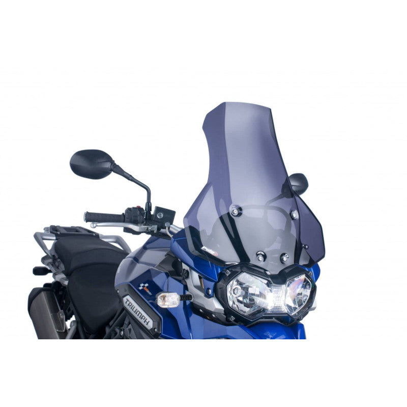 PUIG CUPOLINO TOURING PER TRIUMPH TIGER 1200-EXPLORER/XC 12-15 FUME SCURO