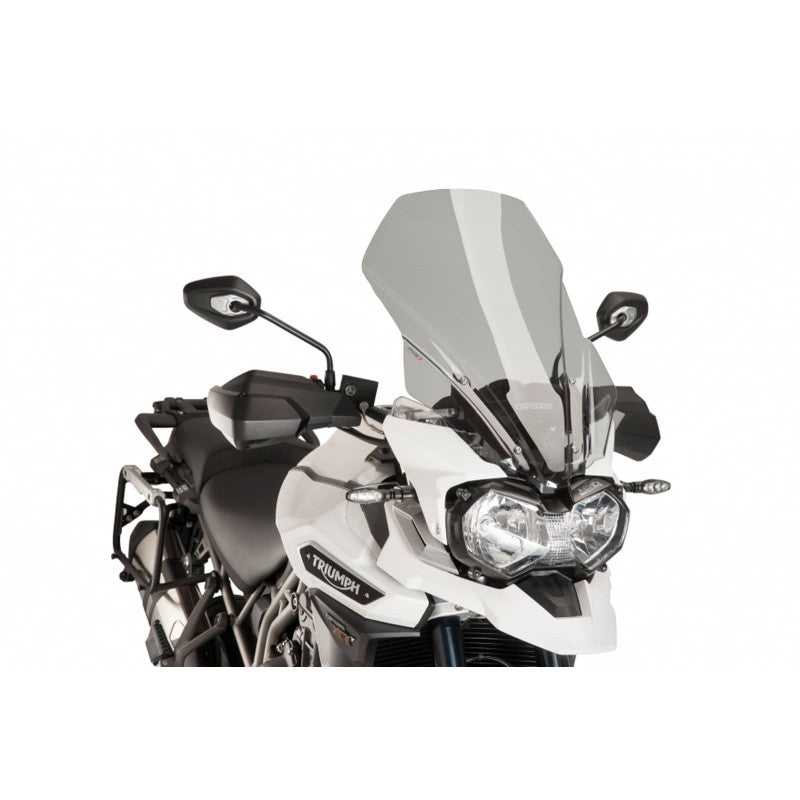 PUIG CUPOLINO TOURING PER TRIUMPH TIGER 1200-EXPLORER/XC 16-17 FUME CHIARO