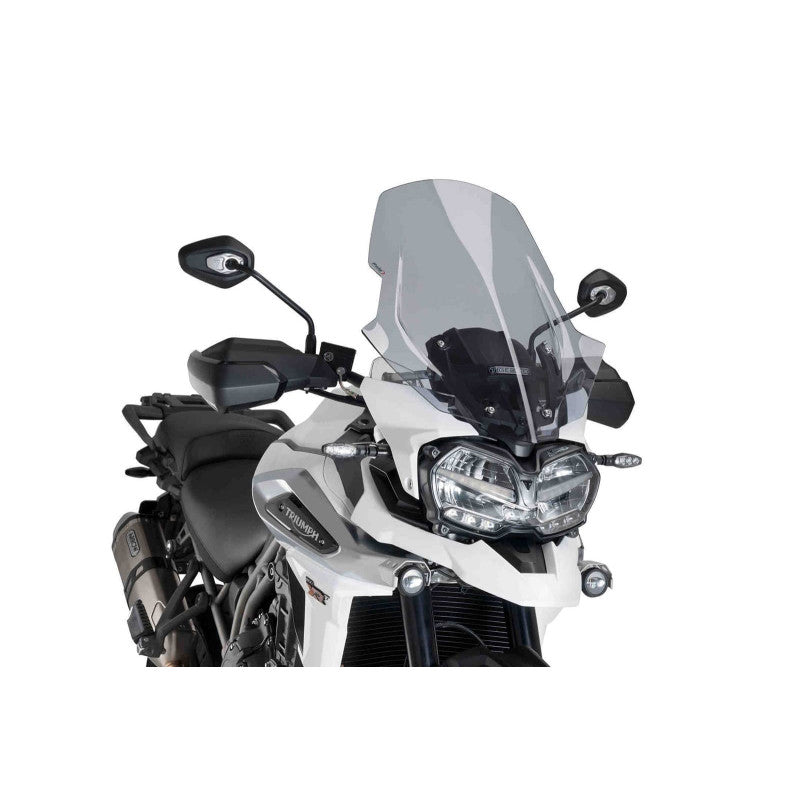 PUIG CUPOLINO TOURING PER TRIUMPH TIGER 1200 EXPLORER XRT/XCX 18-20 FUME CHIARO