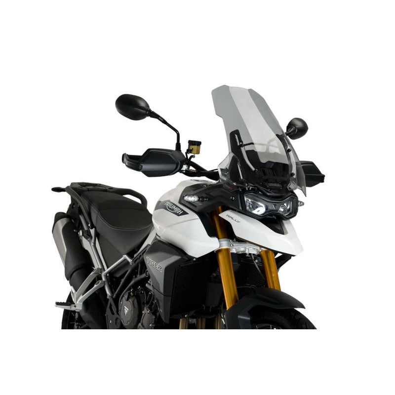 PUIG CUPOLINO TOURING PER TRIUMPH TIGER 900 GT RALLY ARAGON 2023 FUME CHIARO