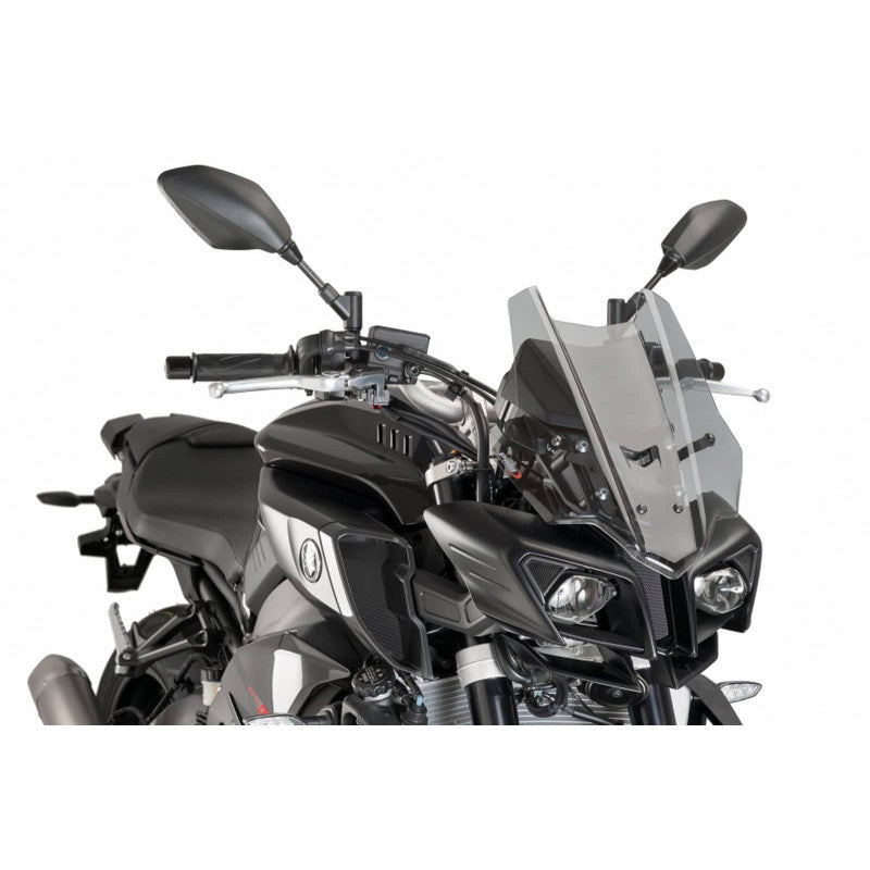 PUIG CUPOLINO TOURING PER YAMAHA MT-10 SP 17-21 FUME CHIARO