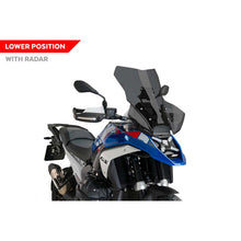 PUIG CUPOLINO TOURING PLUS CON RADAR PER BMW R1300 GS TROPHY 23-25 FUME SCURO