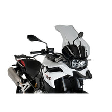 PUIG CUPOLINO TOURING PLUS PER BMW F800 GS 24-25 FUME CHIARO-CUP. SPORT OEM