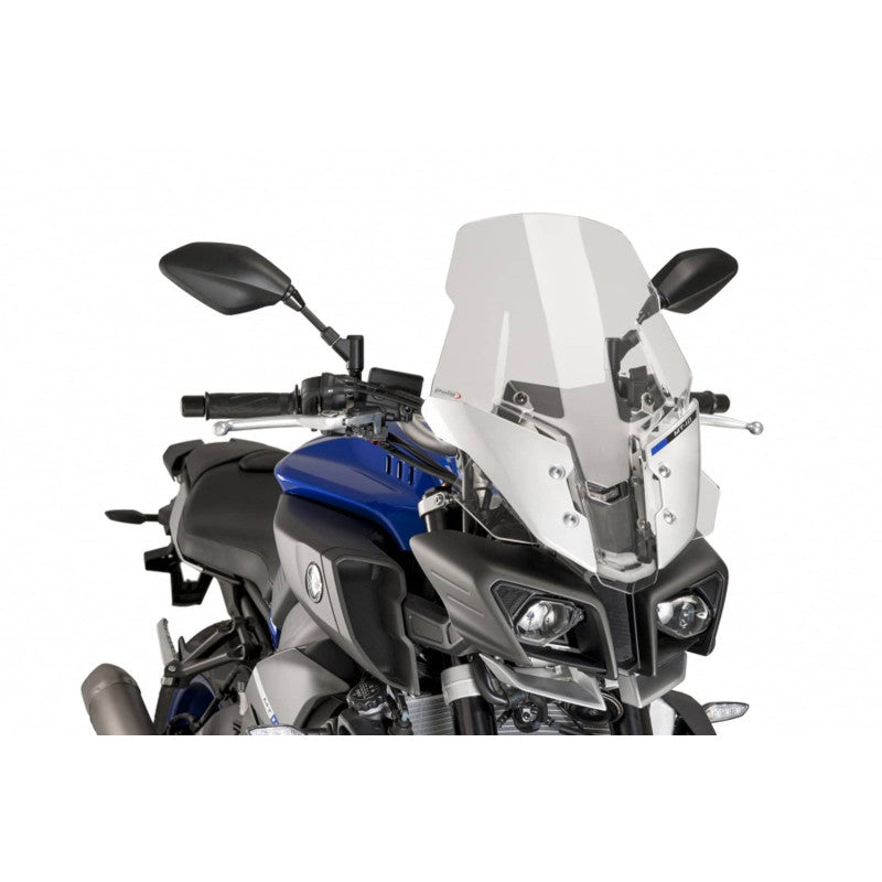 PUIG CUPOLINO TOURING PLUS PER YAMAHA MT-10 SP 17-21 TRASPARENTE