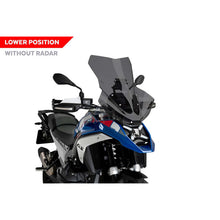 PUIG CUPOLINO TOURING PLUS SENZA RADAR PER BMW R1300 GS OPTION 719 TRAMONTANA 23-25 FUME SCURO