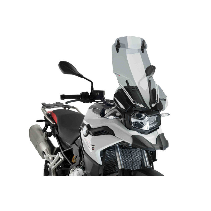PUIG CUPOLINO TOURING PLUS-VISIERA PER BMW F850 GS 18-23 FUME CHIARO-CUP. SPORT OEM