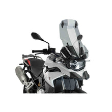 PUIG CUPOLINO TOURING PLUS-VISIERA PER BMW F850 GS ADVENTURE 19-23 FUME CHIARO-CUP. SPORT OEM