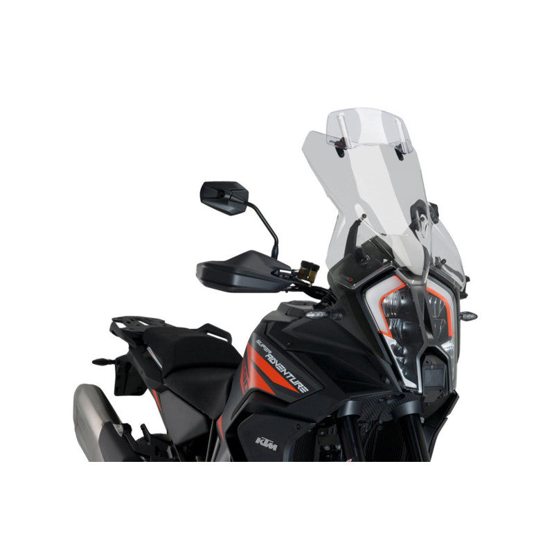 PUIG CUPOLINO TOURING PLUS-VISIERA PER KTM 1290 R SUPER ADVENTURE 21-23 FUME CHIARO
