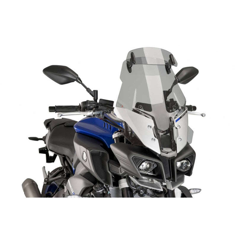 PUIG CUPOLINO TOURING PLUS-VISIERA PER YAMAHA MT-10 16-21 FUME CHIARO