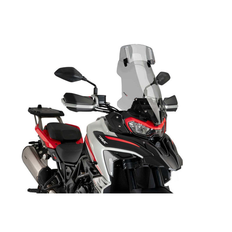 PUIG CUPOLINO TOURING-VISIERA PER BENELLI TRK 702 X 23-24 FUME CHIARO