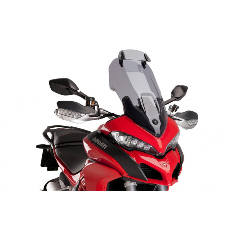 PUIG CUPOLINO TOURING-VISIERA PER DUCATI MULTISTRADA 1260 ENDURO 19-20 FUME CHIARO