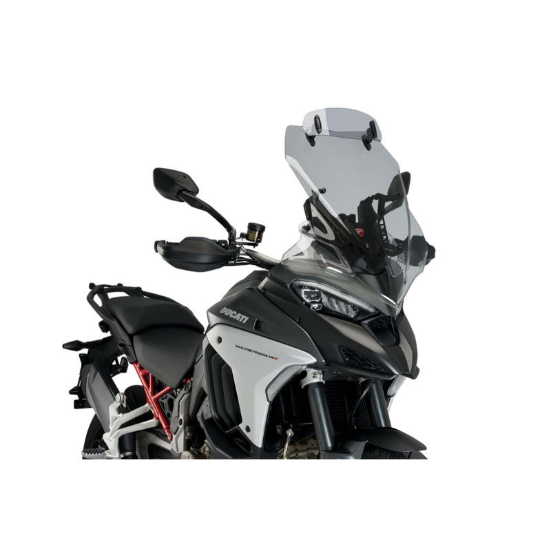 PUIG CUPOLINO TOURING-VISIERA PER DUCATI MULTISTRADA V4 S SPORT 21-24 FUME CHIARO