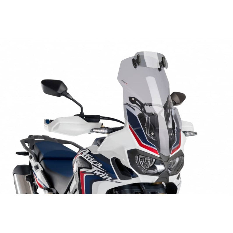 PUIG CUPOLINO TOURING-VISIERA PER HONDA AFRICA TWIN ADVENTURE SPORTS 18-19 FUME CHIARO
