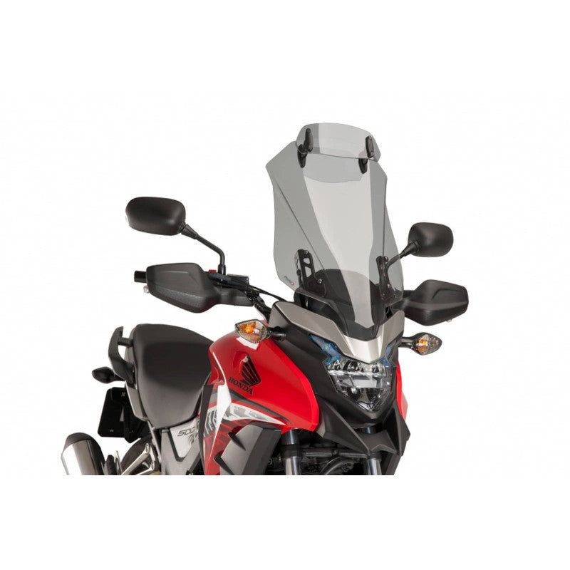 PUIG CUPOLINO TOURING-VISIERA PER HONDA CB500X 19-21 FUME CHIARO