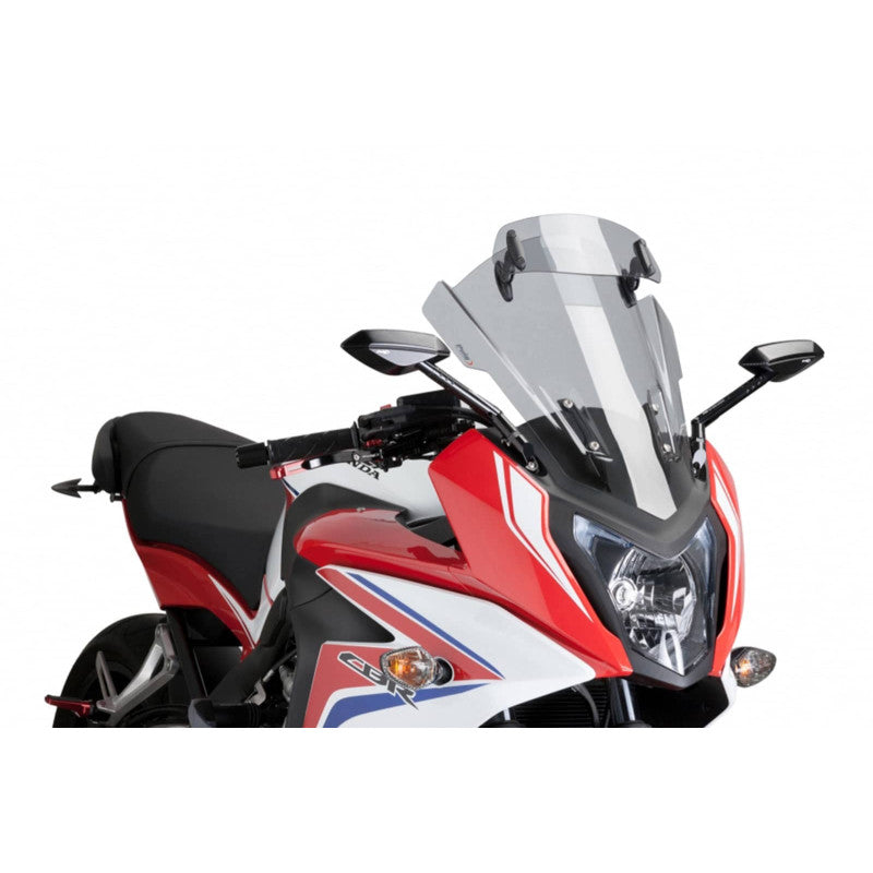 PUIG CUPOLINO TOURING-VISIERA PER HONDA CBR650F 14-16 FUME CHIARO