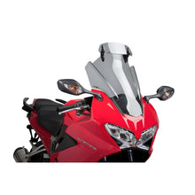 PUIG CUPOLINO TOURING -VISIERA PER HONDA VFR800F 17-20 FUME CHIARO