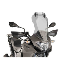PUIG CUPOLINO TOURING-VISIERA PER KAWASAKI VERSYS-X 300 17-20 FUME CHIARO