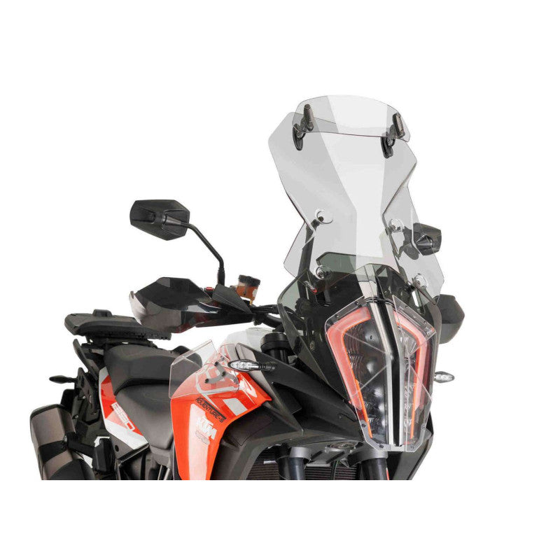 PUIG CUPOLINO TOURING-VISIERA PER KTM 1290 SUPER ADVENTURE S 17-20 FUME CHIARO