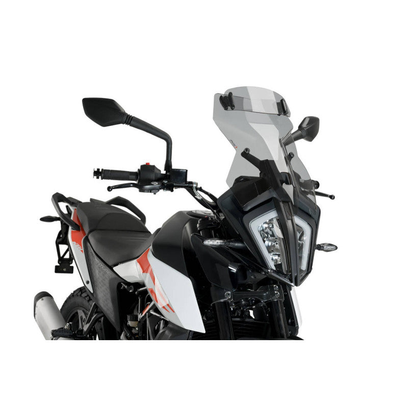 PUIG CUPOLINO TOURING-VISIERA PER KTM 390 SW ADVENTURE 2024 FUME CHIARO