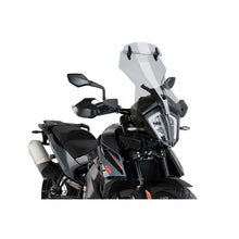 PUIG CUPOLINO TOURING-VISIERA PER KTM 890 R RALLY ADVENTURE 21-25 FUME CHIARO