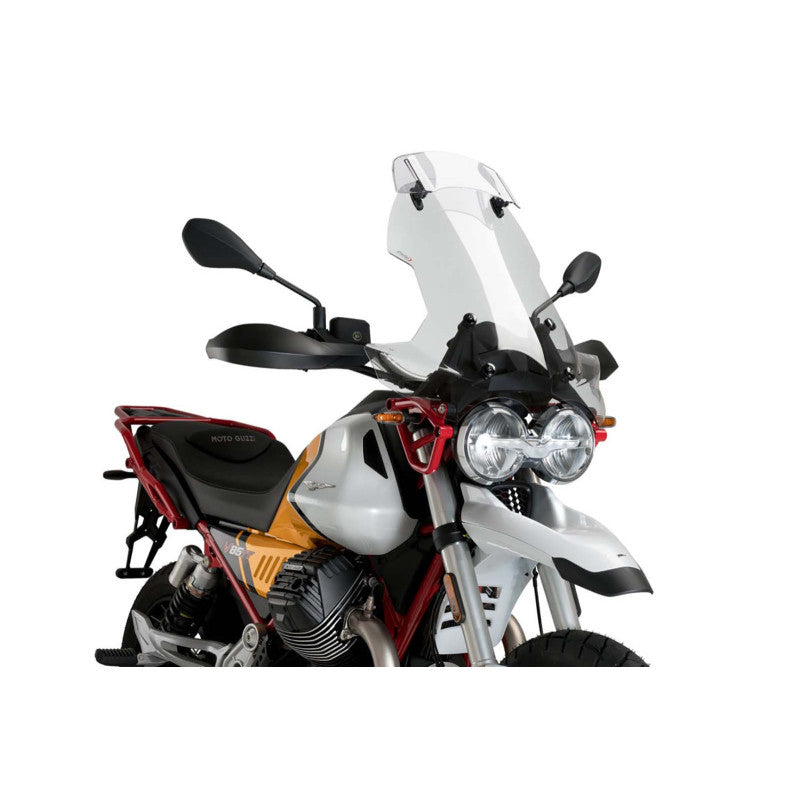PUIG CUPOLINO TOURING-VISIERA PER MOTO GUZZI V85 STRADA 24-25 TRASPARENTE