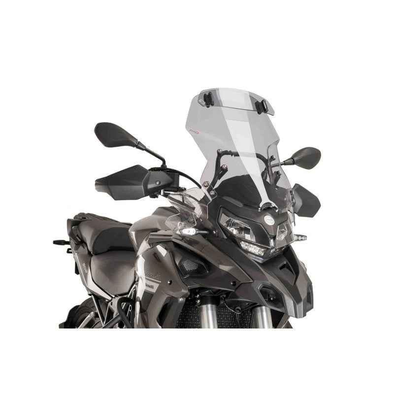 PUIG CUPOLINO TOURING-VISIERA PER QJ SRT 550 X TRAIL 23-24 FUME CHIARO
