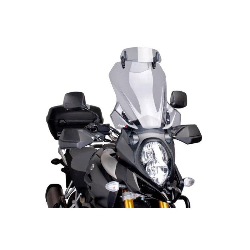 PUIG CUPOLINO TOURING-VISIERA PER SUZUKI DL1000XT V-STROM 17-19 FUME CHIARO