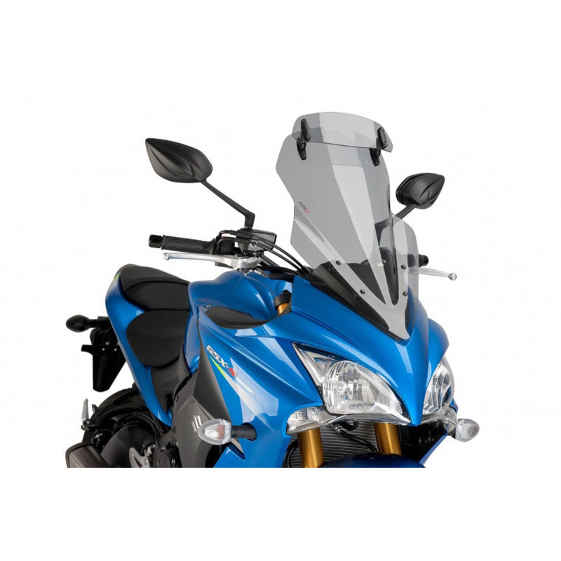 PUIG CUPOLINO TOURING-VISIERA PER SUZUKI GSX-S1000F 15-20 FUME CHIARO