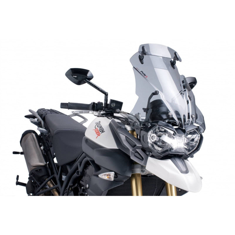 PUIG CUPOLINO TOURING -VISIERA PER TRIUMPH TIGER 800/XC 11-14 FUME CHIARO