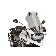 PUIG CUPOLINO TOURING -VISIERA PER TRIUMPH TIGER EXPLORER-XRT/XCX 16-17 FUME CHIARO