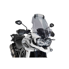 PUIG CUPOLINO TOURING -VISIERA PER TRIUMPH TIGER EXPLORER-XRT/XCX 18-20 FUME CHIARO