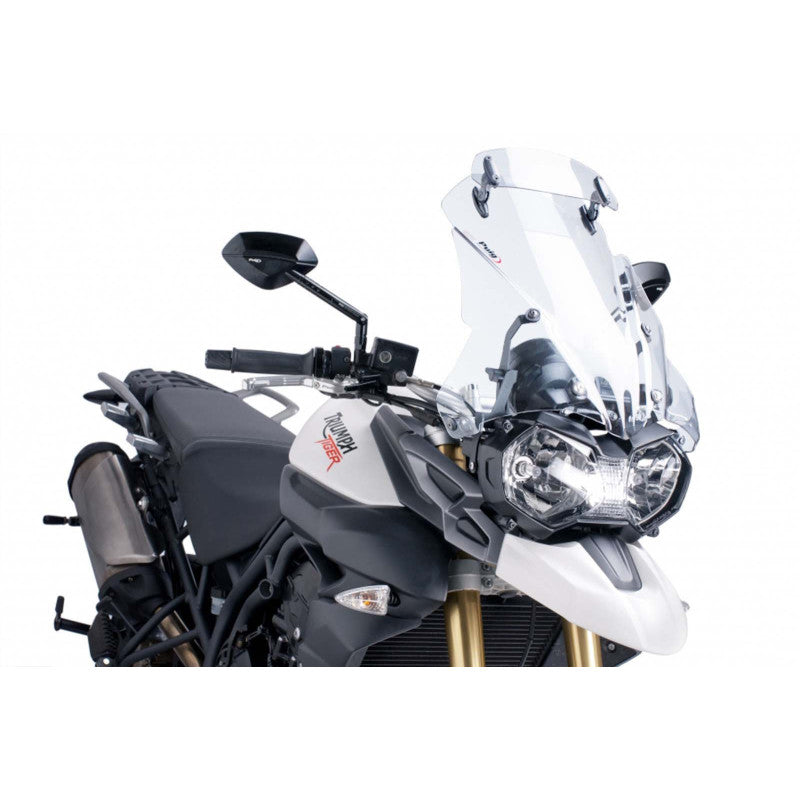 PUIG CUPOLINO TOURING-VISIERA PER TRIUMPH TIGER XRT/XCX 15-17 TRASPARENTE