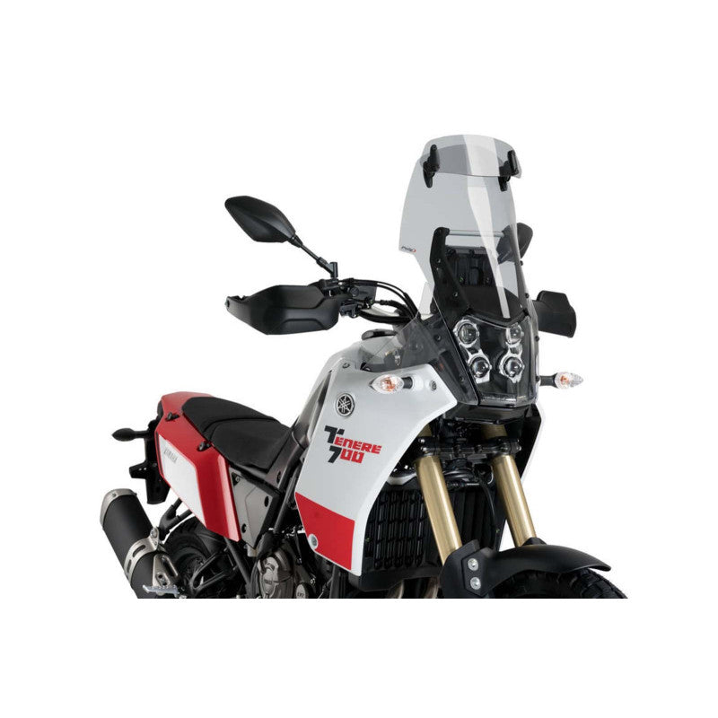 PUIG CUPOLINO TOURING-VISIERA PER YAMAHA TENERE 700 RALLY EDITION 21-24 FUME CHIARO