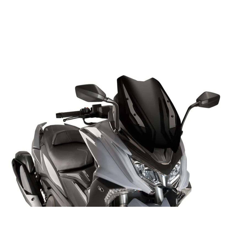 PUIG CUPOLINO V-TECH LINE SPORT PER KYMCO AK550 17-22 NERO