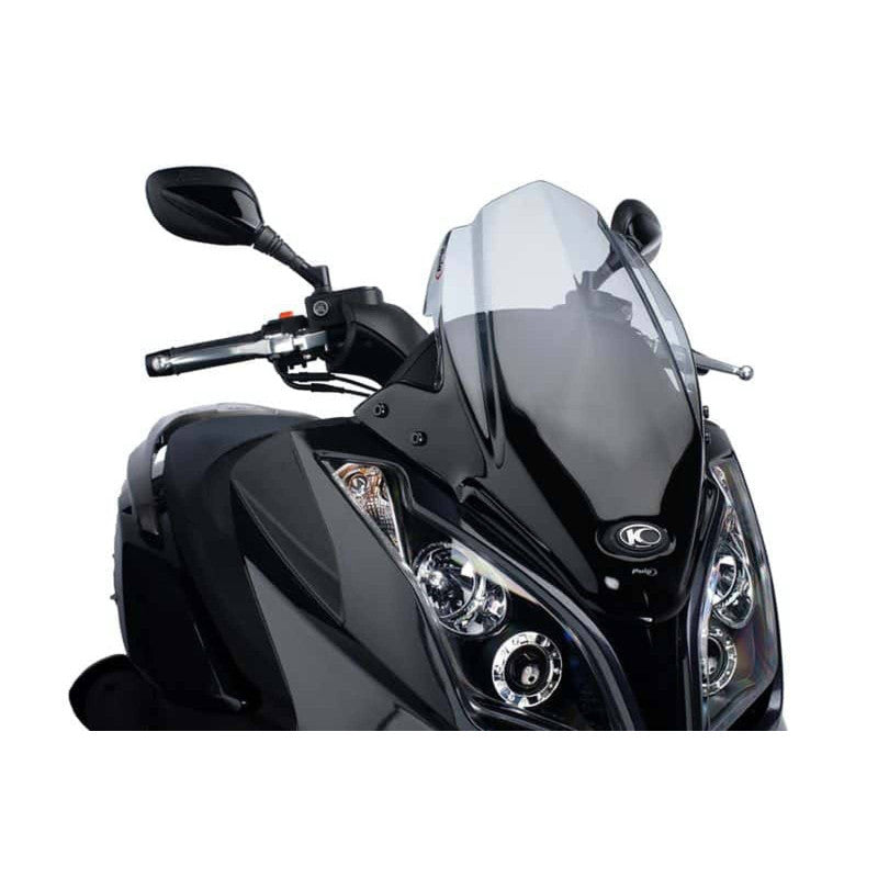 PUIG CUPOLINO V-TECH LINE SPORT PER KYMCO X-TOWN 300 16-20 FUME CHIARO