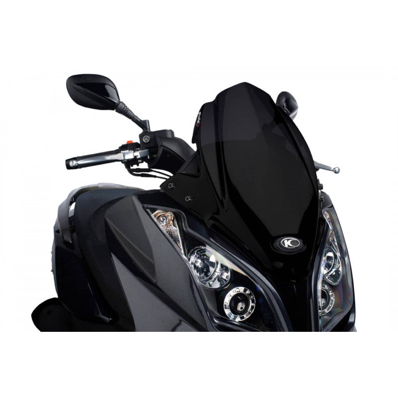 PUIG CUPOLINO V-TECH LINE SPORT PER KYMCO X-TOWN 300 16-20 NERO