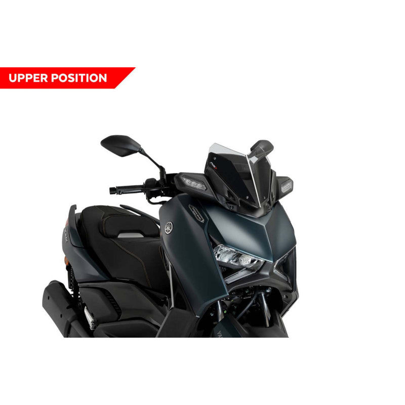 PUIG CUPOLINO V-TECH LINE SPORT PER YAMAHA X-MAX 300 23-25 FUME SCURO