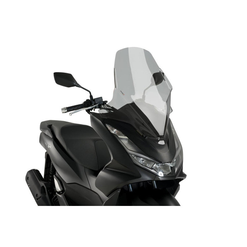 PUIG CUPOLINO V-TECH LINE TOURING PER HONDA PCX125 21-24 FUME CHIARO