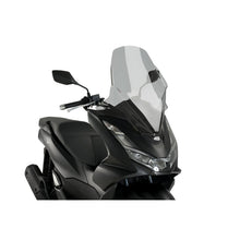 PUIG CUPOLINO V-TECH LINE TOURING PER HONDA PCX125 21-24 FUME CHIARO