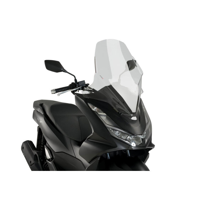 PUIG CUPOLINO V-TECH LINE TOURING PER HONDA PCX125 21-24 TRASPARENTE