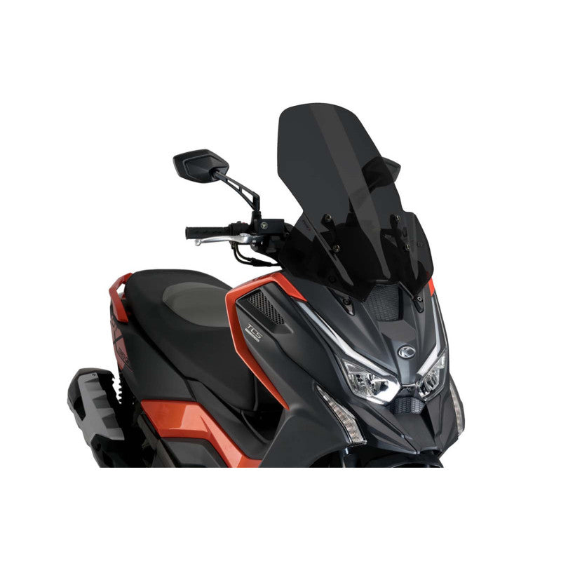 PUIG CUPOLINO V-TECH LINE TOURING PER KYMCO DTX 125 22-25 FUME SCURO
