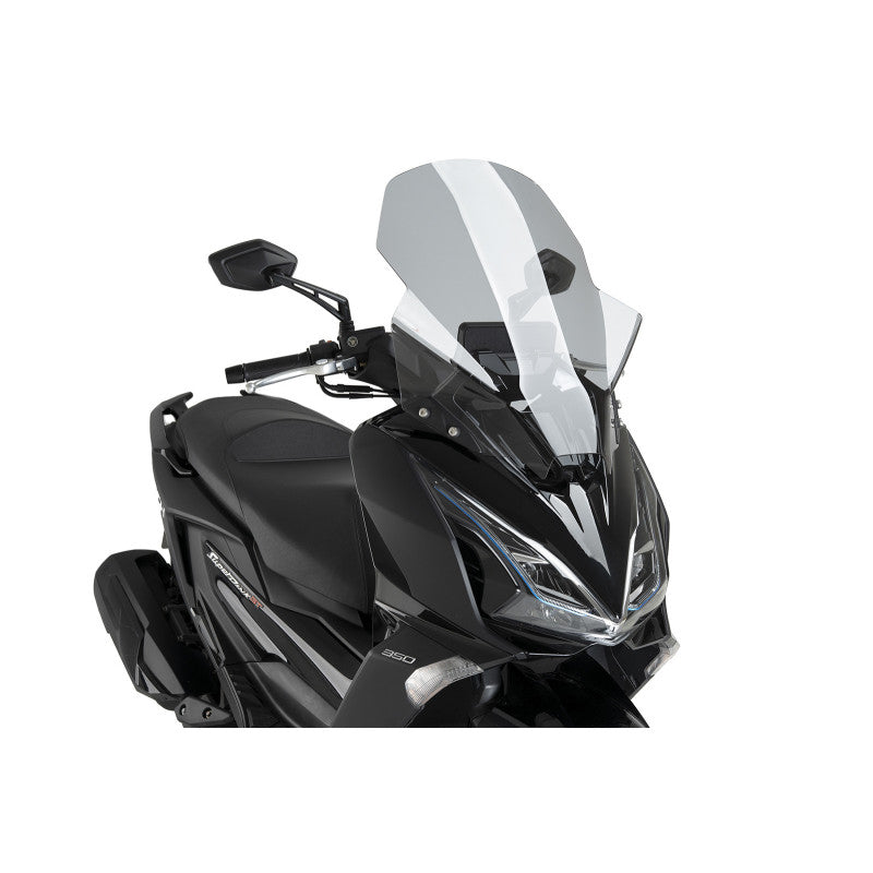 PUIG CUPOLINO V-TECH LINE TOURING PER KYMCO SUPERDINK 125 GT 2025 FUME CHIARO
