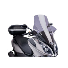 PUIG CUPOLINO V-TECH LINE TOURING PER KYMCO X-TOWN 125 17-20 FUME CHIARO-COD.6790H