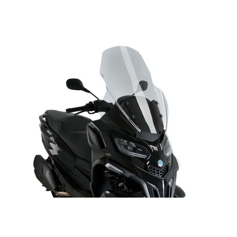 PUIG CUPOLINO V-TECH LINE TOURING PER PIAGGIO MP3 400 SPORT 22-25 FUME CHIARO