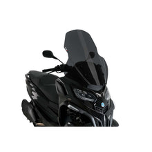 PUIG CUPOLINO V-TECH LINE TOURING PER PIAGGIO MP3 400 SPORT 22-25 FUME SCURO
