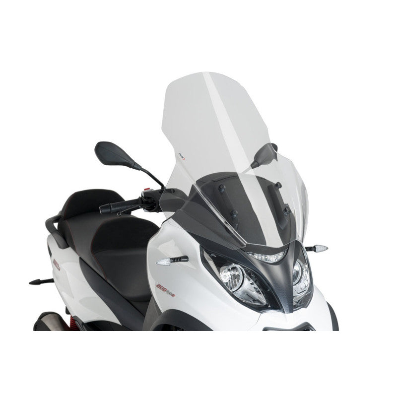PUIG CUPOLINO V-TECH LINE TOURING PER PIAGGIO MP3 500 SPORT 2018 TRASPARENTE