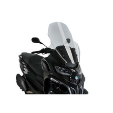 PUIG CUPOLINO V-TECH LINE TOURING PER PIAGGIO MP3 530 EXCLUSIVE 22-25 FUME CHIARO