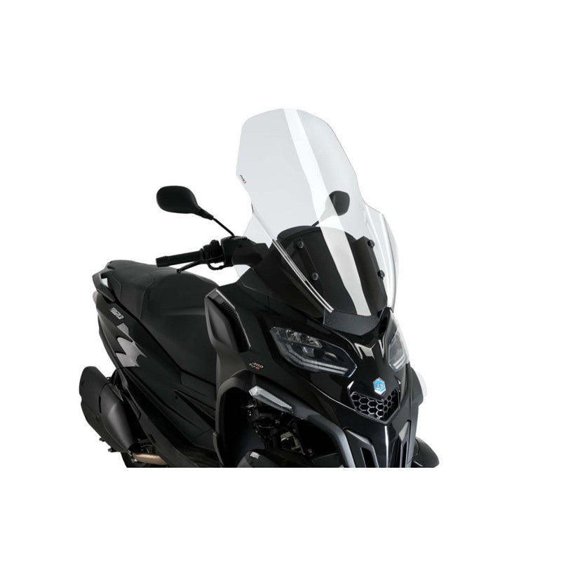 PUIG CUPOLINO V-TECH LINE TOURING PER PIAGGIO MP3 530 EXCLUSIVE 22-25 TRASPARENTE